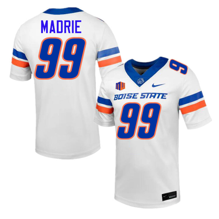 Michael Madrie Jersey, Boise State Broncos College Football Jersey College Uniforms-White